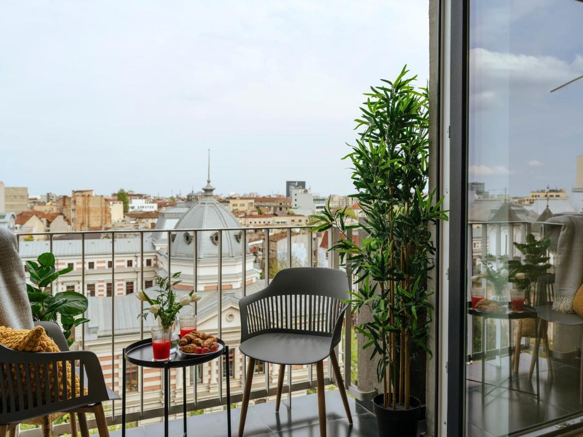 Sunny 2Br Flat - Top Location - Amazing Balcony Bukarest Eksteriør billede