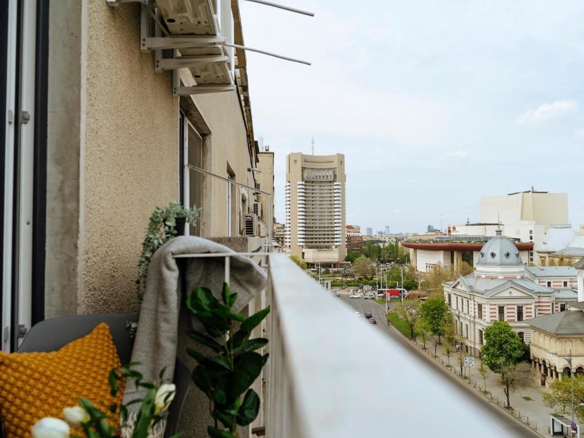 Sunny 2Br Flat - Top Location - Amazing Balcony Bukarest Eksteriør billede